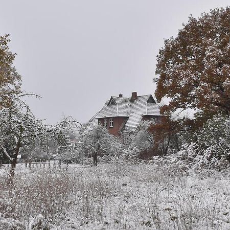 Ferienwohnung ehemalige Revierförsterei uns Lütt Kuhstorf Exterior foto