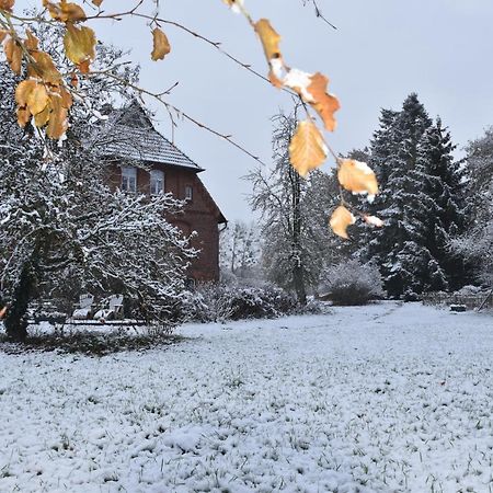 Ferienwohnung ehemalige Revierförsterei uns Lütt Kuhstorf Exterior foto